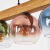 Koyoto Suspension, Boule lumineuse, Suspension Écru, Noir, 4 lumières