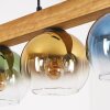 Koyoto Suspension, Boule lumineuse, Suspension Écru, Noir, 4 lumières