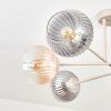 Koyoto Plafonnier, Boule lumineuse 78 cm Sable, 6 lumières