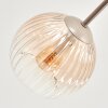 Koyoto Plafonnier, Boule lumineuse 78 cm Sable, 6 lumières