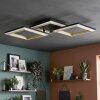 Tulor Plafonnier LED Noir, 1 lumière