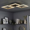 Tulor Plafonnier LED Noir, 1 lumière