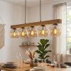 Koyoto Suspension, Boule lumineuse, Suspension Écru, Noir, 5 lumières