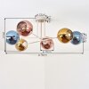 Koyoto Plafonnier, Boule lumineuse 78 cm Sable, 6 lumières