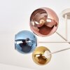 Koyoto Plafonnier, Boule lumineuse 78 cm Sable, 6 lumières
