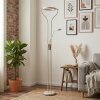 Avira Lampadaire, Liseuse LED Sable, Blanc, 1 lumière