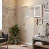 Avira Lampadaire, Liseuse LED Sable, Blanc, 1 lumière