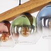 Koyoto Suspension, Boule lumineuse, Suspension Écru, Noir, 5 lumières