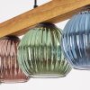 Koyoto Suspension, Boule lumineuse, Suspension Écru, Noir, 5 lumières