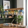 Koyoto Suspension, Boule lumineuse, Suspension Écru, Noir, 5 lumières