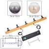 Koyoto Suspension, Boule lumineuse, Suspension Écru, Noir, 5 lumières