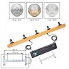 Ripoll Suspension, Boule lumineuse, Suspension Écru, Noir, 5 lumières