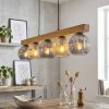 Ripoll Suspension, Boule lumineuse, Suspension Écru, Noir, 5 lumières