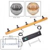 Ripoll Suspension, Boule lumineuse, Suspension Écru, Noir, 5 lumières