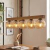 Ripoll Suspension, Boule lumineuse, Suspension Écru, Noir, 5 lumières
