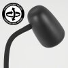Kolin Lampadaire Noir, 1 lumière