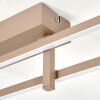 Kiron Plafonnier LED Sable, 1 lumière