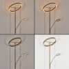 Melak Lampadaire, Liseuse LED Or, 2 lumières
