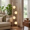 Zanin Lampadaire LED Sable, 4 lumières