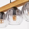 Koyoto Suspension, Boule lumineuse, Suspension Écru, Noir, 4 lumières