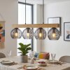 Koyoto Suspension, Boule lumineuse, Suspension Écru, Noir, 4 lumières