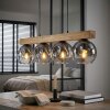 Ripoll Suspension, Boule lumineuse, Suspension Écru, Noir, 4 lumières