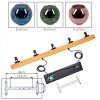 Ripoll Suspension, Boule lumineuse, Suspension Écru, Noir, 5 lumières
