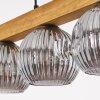 Ripoll Suspension, Boule lumineuse, Suspension Écru, Noir, 4 lumières