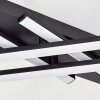 Velon Plafonnier LED Noir, 1 lumière