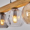 Koyoto Suspension, Boule lumineuse, Suspension Écru, Noir, 4 lumières