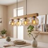 Koyoto Suspension, Boule lumineuse, Suspension Écru, Noir, 4 lumières