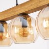 Koyoto Suspension, Boule lumineuse, Suspension Écru, Noir, 4 lumières