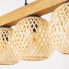 Basto Suspension, Boule lumineuse, Suspension Écru, Noir, 4 lumières
