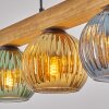 Koyoto Suspension, Boule lumineuse, Suspension Écru, Noir, 4 lumières