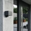 Almodofa Lampe murale d´extérieur, Luminaire Up & Down, Applique murale LED Anthracite, 1 lumière, Détecteur de mouvement
