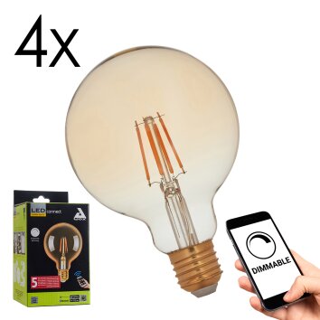 Luminaires Eglo E27 LED 5.5 Watt blanc chaud 500 Lumen