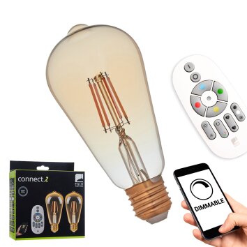 Luminaires Eglo E27 LED 5.5 Watt blanc chaud dimmable 500 Lumen