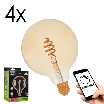 Luminaires Eglo E27 LED 5.5 Watt blanc chaud dimmable 400 Lumen