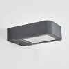Faren Lampe murale d´extérieur, Luminaire Up & Down, Applique murale LED Anthracite, 1 lumière