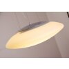 Suspension Osaka LED Chrome, 48 lumières
