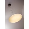 Suspension Osaka LED Chrome, 48 lumières