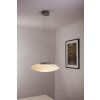 Suspension Osaka LED Chrome, 48 lumières