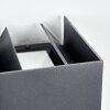 LED Applique murale extérieure Hoods, 4000 Kelvin blanc neutre, Up & Down, faisceau réglable