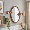 Lemak applique murale LED en lot de 2, spot mural cuivre orientable GU10