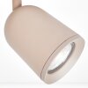 LED Spot de plafond moderne Lemak à trois têtes cylindriques orientables