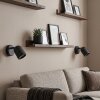 Lemak applique murale LED orientable, spot mural pivotant GU10, lot de 2