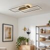 Velani plafonnier rectangulaire LED, plafonnier moderne à double cadre plat