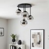 Chehalis plafonnier à globes, luminaire de plafond 4 lumières G9, ø 38 cm
