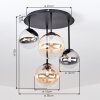 Chehalis plafonnier à globes G9 4 flammes pour salon et salle à manger