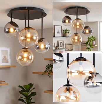 Chehalis plafonnier à globes G9 4 flammes pour salon et salle à manger